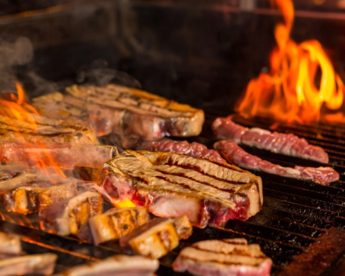 Ternera a la brasa